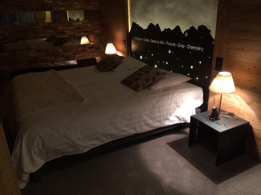 Le Chalet De L'Atelier - Le Nord Champéry Szoba fotó