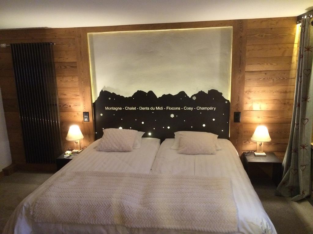 Le Chalet De L'Atelier - Le Nord Champéry Szoba fotó